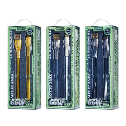 REMAX RC-C167 Prime 1.2m 66W USB to Type-C Braided Fast Charging Cable(Black) - USB-C & Type-C Cable by REMAX | Online Shopping UK | buy2fix