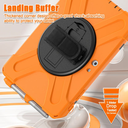 For Microsoft Surface Go 4 / 3 / 2 / 1 Shockproof Colorful Silicone + PC Protective Case with Holder & Shoulder Strap & Hand Strap & Pen Slot(Orange) - Others by buy2fix | Online Shopping UK | buy2fix