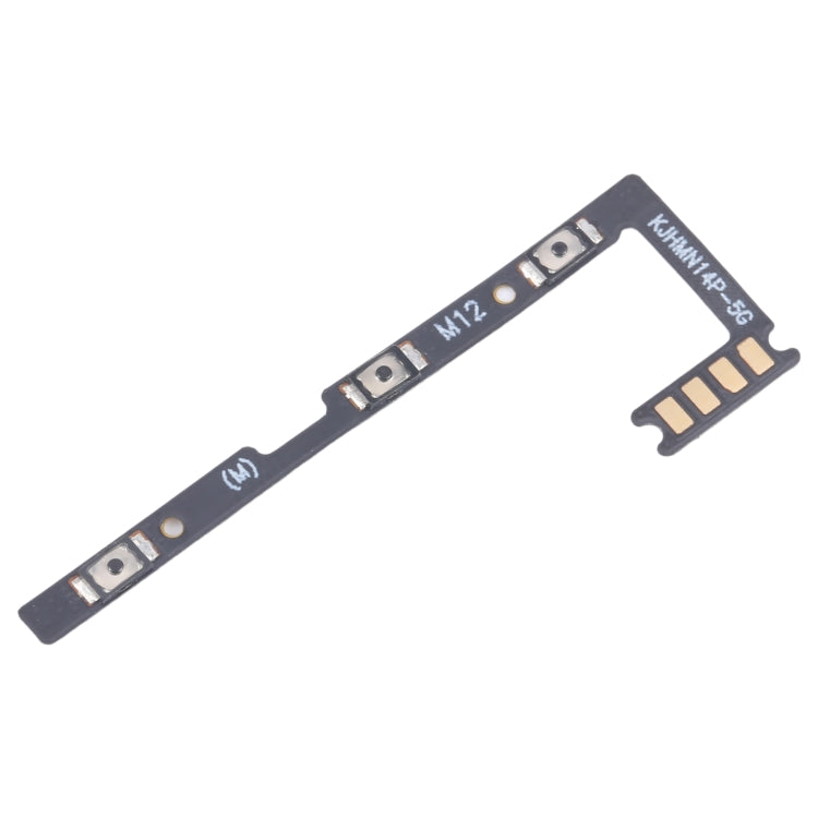 For Xiaomi Redmi Note 14 Pro 5G OEM Power Button & Volume Button Flex Cable by buy2fix