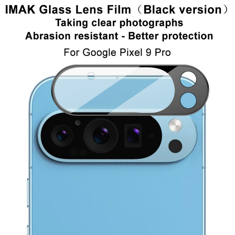 For Google Pixel 9 Pro IMAK Rear Camera Lens Glass Film Black Version - Other by imak | Online Shopping UK | buy2fix