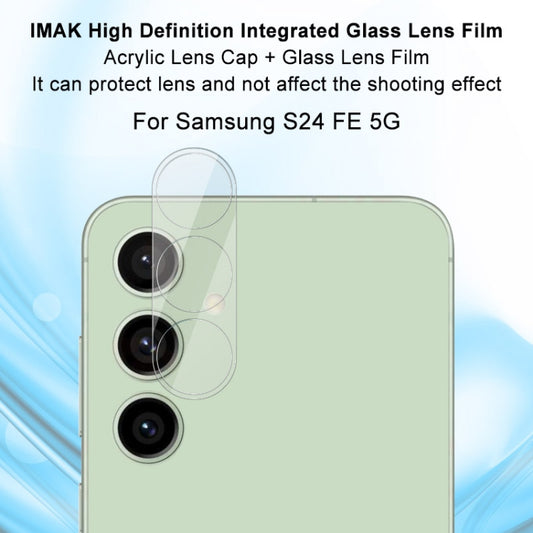For Samsung Galaxy S24 FE 5G imak High Definition Integrated Glass Lens Film by imak