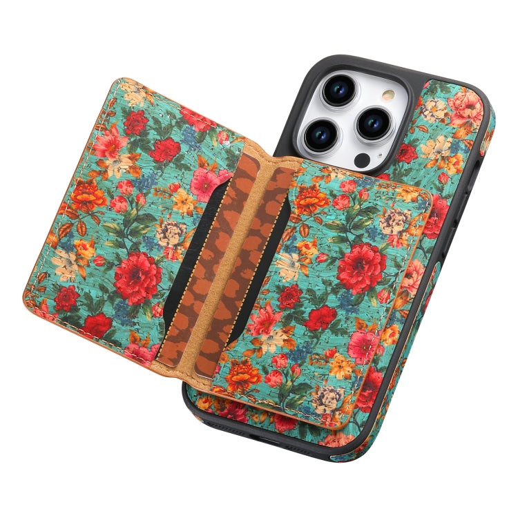 For iPhone 15 Pro Max MagSafe Detachable Card Slot Holder Phone Case(Blue) - iPhone 15 Pro Max Cases by buy2fix | Online Shopping UK | buy2fix