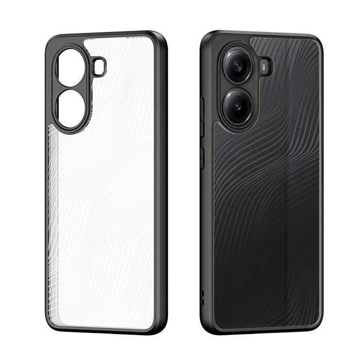 For Redmi Turbo 4 DUX DUCIS Aimo Series TPU + PC Frosted Feel Phone Case(Black) - Xiaomi Cases by DUX DUCIS | Online Shopping UK | buy2fix
