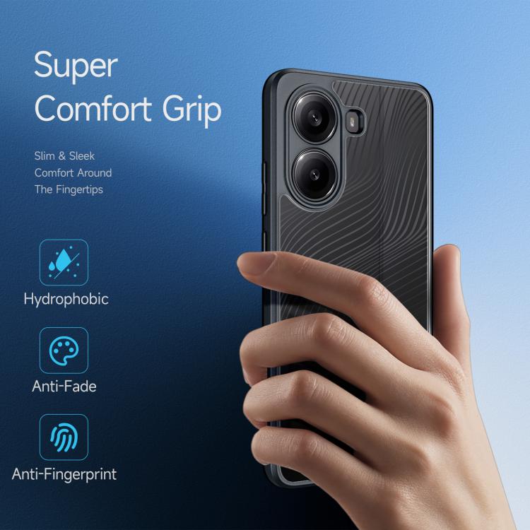 For Xiaomi Poco X7 Pro DUX DUCIS Aimo Series TPU + PC Frosted Feel Phone Case(Black) - Xiaomi Cases by DUX DUCIS | Online Shopping UK | buy2fix