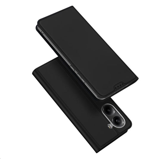 For Redmi Turbo 4 DUX DUCIS Skin Pro Series Flip Leather Phone Case(Black) - Xiaomi Cases by DUX DUCIS | Online Shopping UK | buy2fix