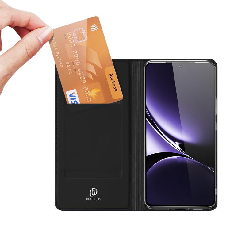 For Redmi Turbo 4 DUX DUCIS Skin Pro Series Flip Leather Phone Case(Black) - Xiaomi Cases by DUX DUCIS | Online Shopping UK | buy2fix