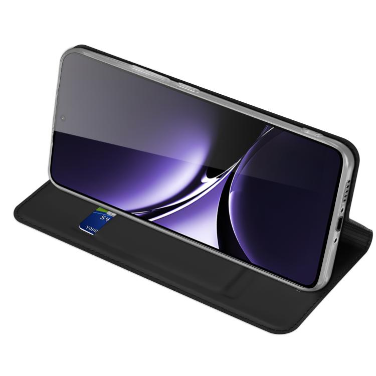 For Redmi Turbo 4 DUX DUCIS Skin Pro Series Flip Leather Phone Case(Black) - Xiaomi Cases by DUX DUCIS | Online Shopping UK | buy2fix