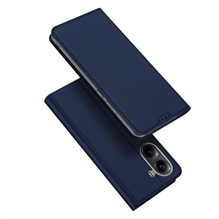 For Redmi Turbo 4 DUX DUCIS Skin Pro Series Flip Leather Phone Case(Blue) - Xiaomi Cases by DUX DUCIS | Online Shopping UK | buy2fix