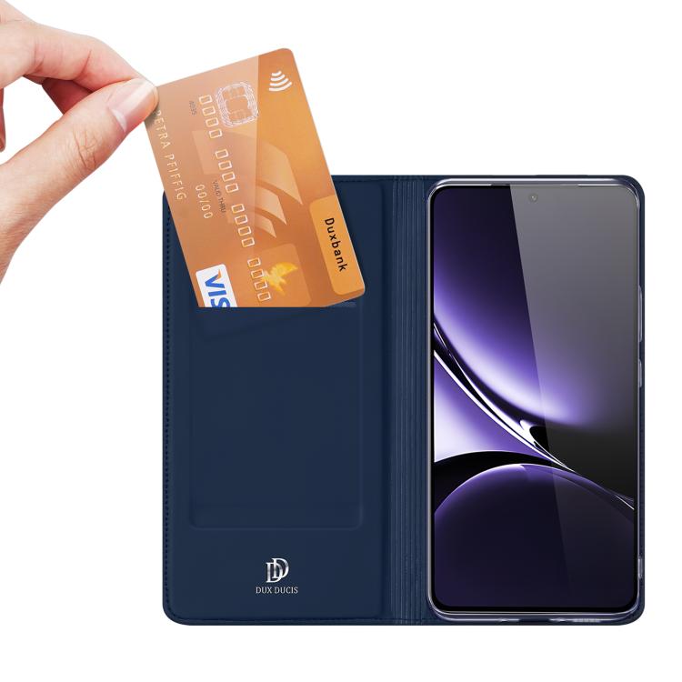 For Redmi Turbo 4 DUX DUCIS Skin Pro Series Flip Leather Phone Case(Blue) - Xiaomi Cases by DUX DUCIS | Online Shopping UK | buy2fix