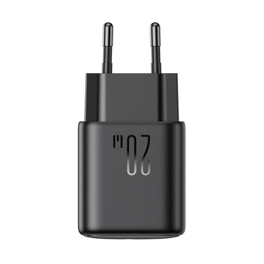 JOYROOM JR-TCF20 PD20W USB-C / Type-C Port Charger, Plug:EU Plug(Black) by JOYROOM
