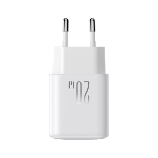 JOYROOM JR-TCF21 20W Dual Ports USB + Type-C Charger, Plug:EU Plug(White) by JOYROOM