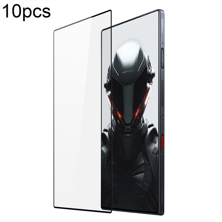 For ZTE nubia Red Magic 9 Pro+ 10pcs DUX DUCIS 0.33mm 9H Medium Alumina Tempered Glass Film - ZTE Tempered Glass by DUX DUCIS | Online Shopping UK | buy2fix