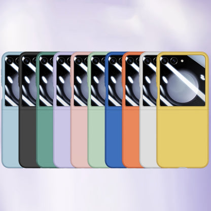 For Motorola Razr 50 Integrated PC Skin Feel Shockproof Phone Case(Blue) by buy2fix