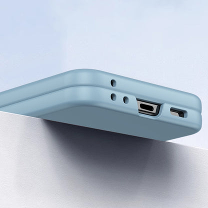 For Motorola Razr 50 Integrated PC Skin Feel Shockproof Phone Case(Black) by buy2fix