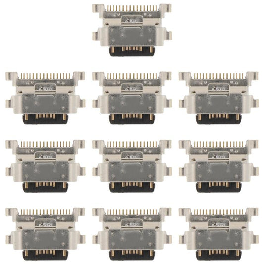 For Lenovo Tab M8 4th Gen TB300FU 10pcs Charging Port Connector - Tail Connector by buy2fix | Online Shopping UK | buy2fix