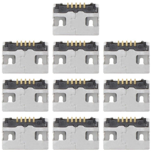 For Lenovo Tab 3 10 Plus TB-X103F 10pcs Charging Port Connector - Tail Connector by buy2fix | Online Shopping UK | buy2fix