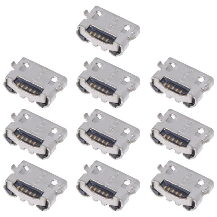For Lenovo Tab E10 TB-X104 10pcs Charging Port Connector - Tail Connector by buy2fix | Online Shopping UK | buy2fix