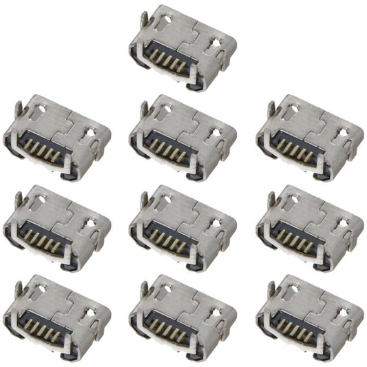 For Lenovo Tab 4 10 TB-X304 10pcs Charging Port Connector - Tail Connector by buy2fix | Online Shopping UK | buy2fix