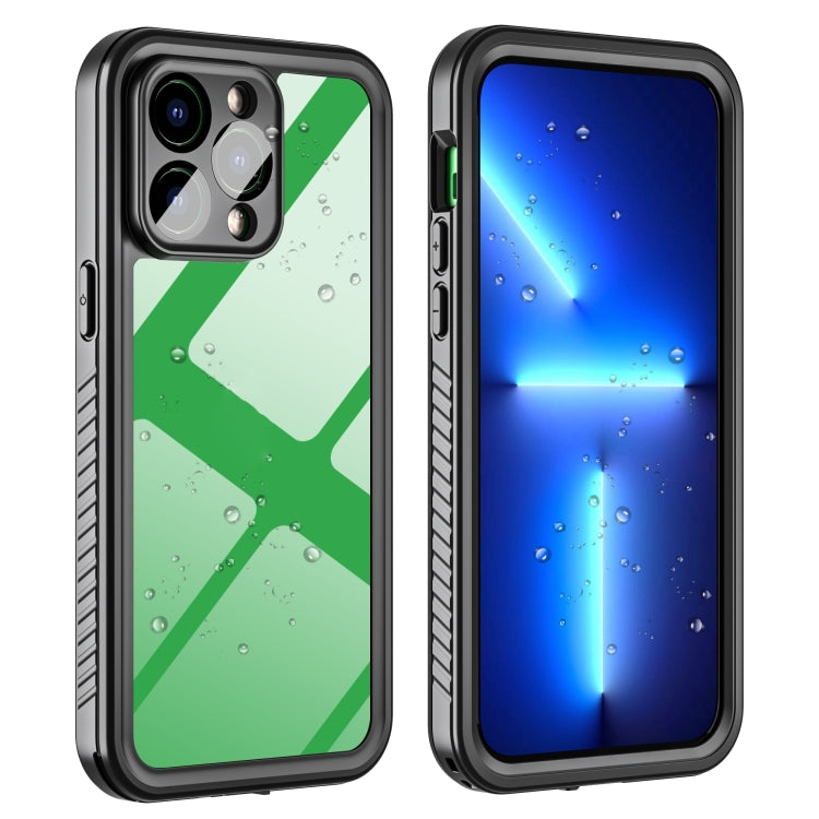 For iPhone 14 Pro Max RedPepper Shockproof IP68 Waterproof PC + TPU Protective Case(Black) - iPhone 14 Pro Max Cases by RedPepper | Online Shopping UK | buy2fix