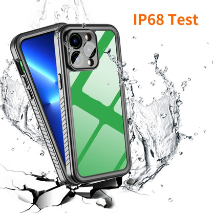 For iPhone 14 Pro Max RedPepper Shockproof IP68 Waterproof PC + TPU Protective Case(Black) - iPhone 14 Pro Max Cases by RedPepper | Online Shopping UK | buy2fix