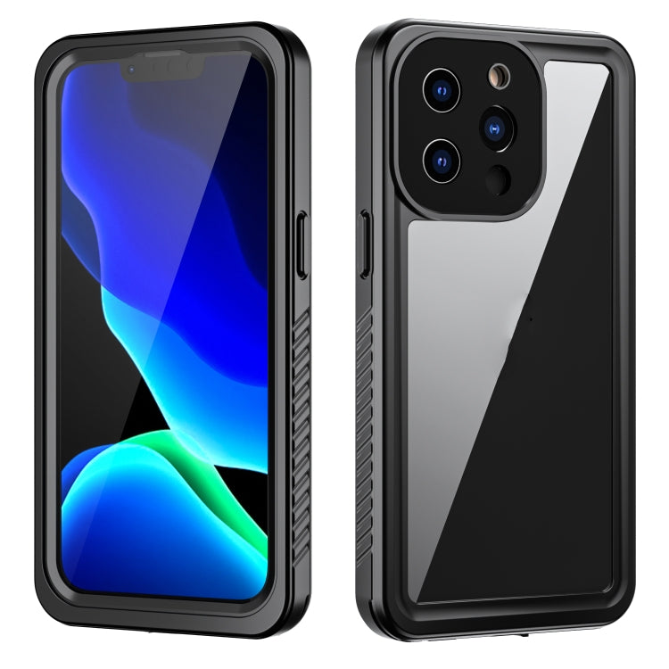 For iPhone 13 Pro RedPepper Shockproof IP68 Waterproof PC + TPU Protective Case(Black) - iPhone 13 Pro Cases by RedPepper | Online Shopping UK | buy2fix