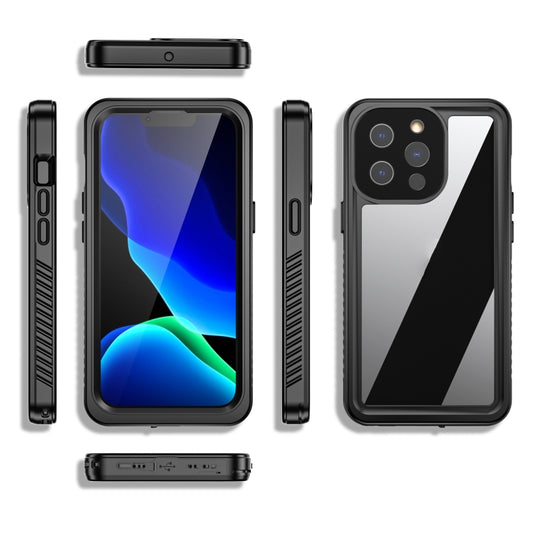 For iPhone 13 Pro RedPepper Shockproof IP68 Waterproof PC + TPU Protective Case(Black) - iPhone 13 Pro Cases by RedPepper | Online Shopping UK | buy2fix
