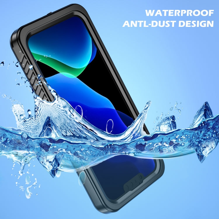 For iPhone 13 Pro RedPepper Shockproof IP68 Waterproof PC + TPU Protective Case(Black) - iPhone 13 Pro Cases by RedPepper | Online Shopping UK | buy2fix