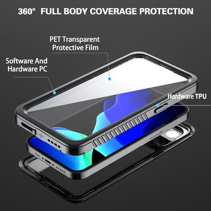 For iPhone 13 Pro RedPepper Shockproof IP68 Waterproof PC + TPU Protective Case(Black) - iPhone 13 Pro Cases by RedPepper | Online Shopping UK | buy2fix