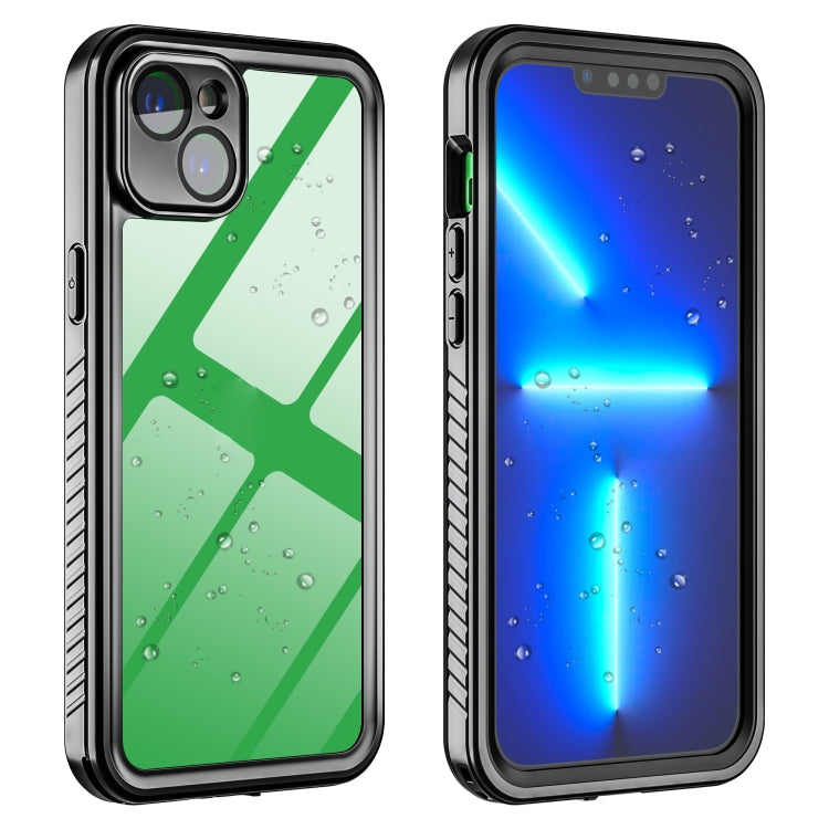 For iPhone 14 Plus RedPepper Shockproof IP68 Waterproof PC + TPU Protective Case(Black) - iPhone 14 Plus Cases by RedPepper | Online Shopping UK | buy2fix