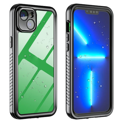 For iPhone 14 Plus RedPepper Shockproof IP68 Waterproof PC + TPU Protective Case(Black) - iPhone 14 Plus Cases by RedPepper | Online Shopping UK | buy2fix