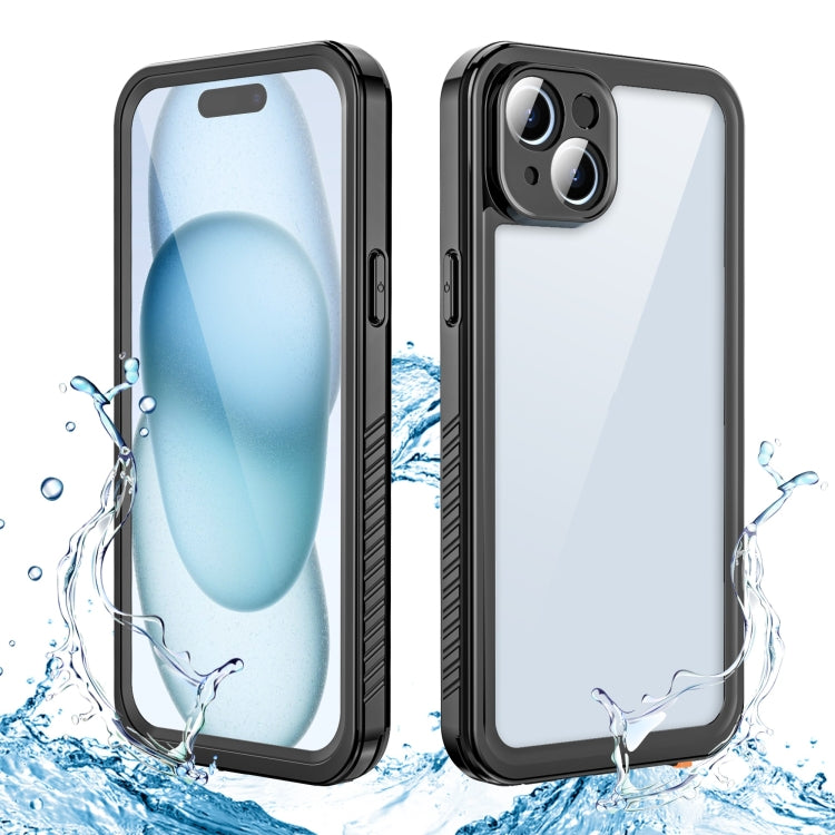 For iPhone 15 Plus RedPepper Shockproof IP68 Waterproof PC + TPU Protective Case(Black) - iPhone 15 Plus Cases by RedPepper | Online Shopping UK | buy2fix