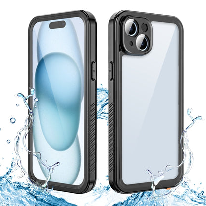 For iPhone 15 Plus RedPepper Shockproof IP68 Waterproof PC + TPU Protective Case(Black) - iPhone 15 Plus Cases by RedPepper | Online Shopping UK | buy2fix