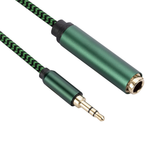3.5mm Male to 6.35mm Female  Audio Adapter Cable, Length:0.5m(Green) - Aux Cable by buy2fix | Online Shopping UK | buy2fix