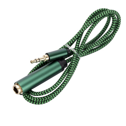 3.5mm Male to 6.35mm Female  Audio Adapter Cable, Length:3m(Green) - Aux Cable by buy2fix | Online Shopping UK | buy2fix