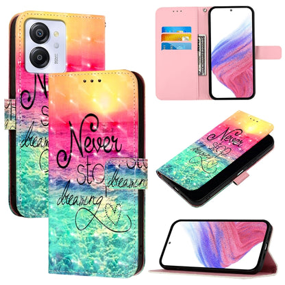 For Blackview Color 8 3D Painting Horizontal Flip Leather Phone Case(Chasing Dreams) - More Brand by buy2fix | Online Shopping UK | buy2fix