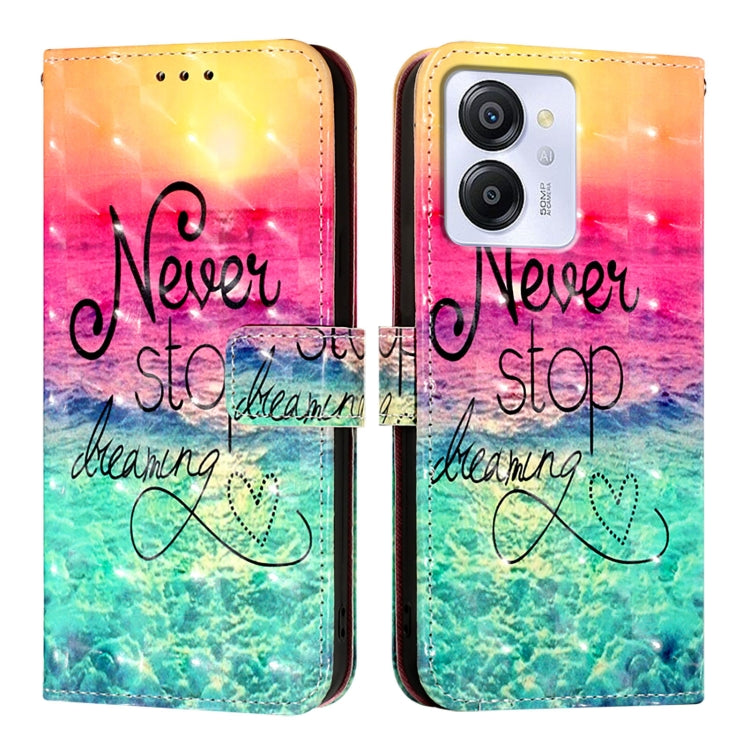 For Blackview Color 8 3D Painting Horizontal Flip Leather Phone Case(Chasing Dreams) - More Brand by buy2fix | Online Shopping UK | buy2fix