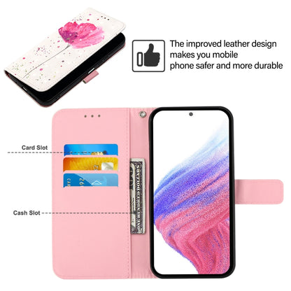 For Ulefone Note 14 3D Painting Horizontal Flip Leather Phone Case(Flower) by buy2fix