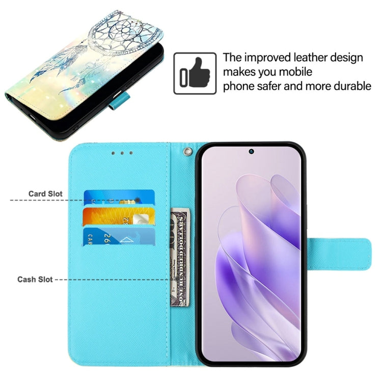 For Tecno Spark Go 2024 / Spark 20C 3D Painting Horizontal Flip Leather Phone Case(Dream Wind Chimes) by buy2fix