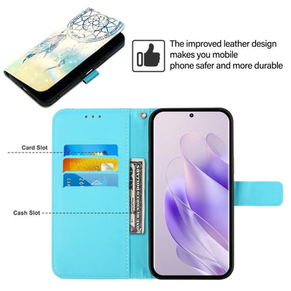 For Tecno Spark Go 2024 / Spark 20C 3D Painting Horizontal Flip Leather Phone Case(Dream Wind Chimes) by buy2fix