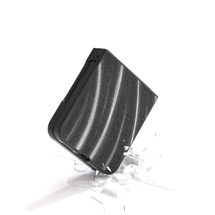 For Motorola Razr 50 Ultra Galactic Pattern Protective Phone Case(Grey) by buy2fix