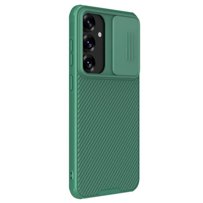 For Samsung Galaxy S25 5G NILLKIN Black Mirror Pro Series Camshield PC Phone Case(Green) - Galaxy S25 5G Cases by NILLKIN | Online Shopping UK | buy2fix