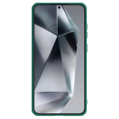 For Samsung Galaxy S25 5G NILLKIN Black Mirror Pro Series Camshield PC Phone Case(Green) - Galaxy S25 5G Cases by NILLKIN | Online Shopping UK | buy2fix