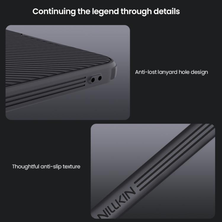 For Samsung Galaxy S25+ 5G NILLKIN Black Mirror Pro Series Camshield PC Phone Case(Black) - Galaxy S25+ 5G Cases by NILLKIN | Online Shopping UK | buy2fix