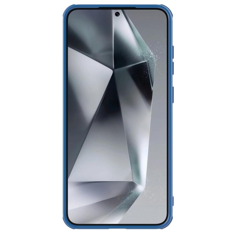For Samsung Galaxy S25+ 5G NILLKIN Black Mirror Pro Series Camshield PC Phone Case(Blue) - Galaxy S25+ 5G Cases by NILLKIN | Online Shopping UK | buy2fix