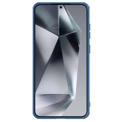 For Samsung Galaxy S25+ 5G NILLKIN Black Mirror Pro Series Camshield PC Phone Case(Blue) - Galaxy S25+ 5G Cases by NILLKIN | Online Shopping UK | buy2fix