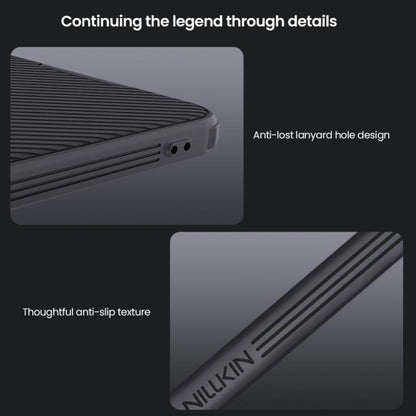 For Samsung Galaxy S25+ 5G NILLKIN Black Mirror Pro Series Camshield PC Phone Case(Green) - Galaxy S25+ 5G Cases by NILLKIN | Online Shopping UK | buy2fix