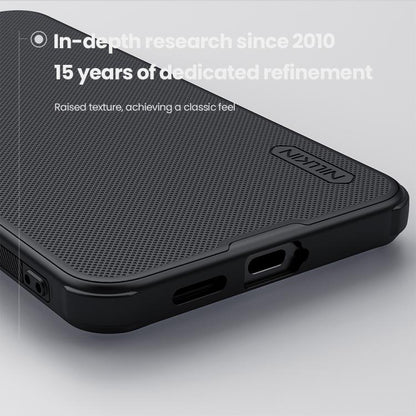 For Samsung Galaxy S25 5G NILLKIN Frosted Shield Pro PC + TPU Phone Case(Black) - Galaxy S25 5G Cases by NILLKIN | Online Shopping UK | buy2fix