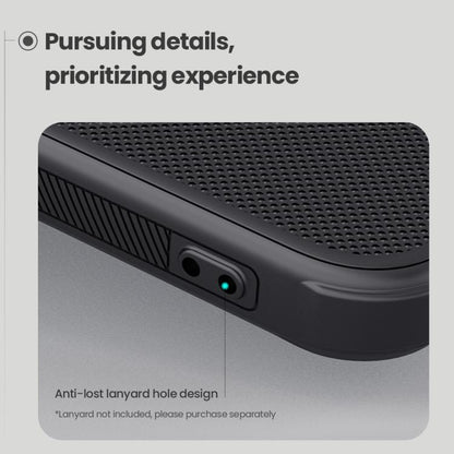 For Samsung Galaxy S25 5G NILLKIN Frosted Shield Pro PC + TPU Phone Case(Black) - Galaxy S25 5G Cases by NILLKIN | Online Shopping UK | buy2fix