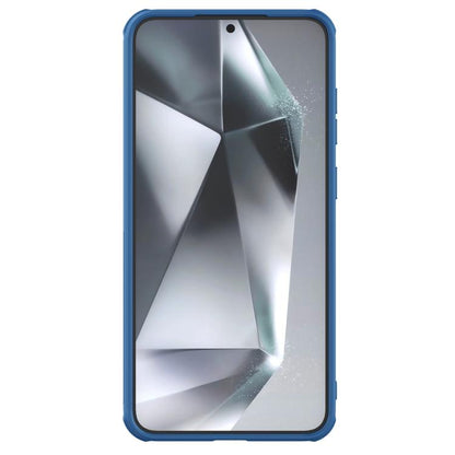 For Samsung Galaxy S25+ 5G NILLKIN Frosted Shield Pro PC + TPU Phone Case(Blue) - Galaxy S25+ 5G Cases by NILLKIN | Online Shopping UK | buy2fix
