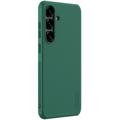 For Samsung Galaxy S25+ 5G NILLKIN Frosted Shield Pro PC + TPU Phone Case(Green) - Galaxy S25+ 5G Cases by NILLKIN | Online Shopping UK | buy2fix